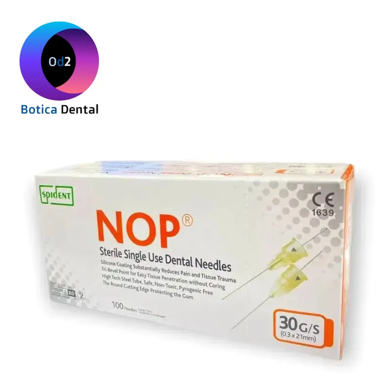 Agujas NOP (30G/Short) - SPIDENT