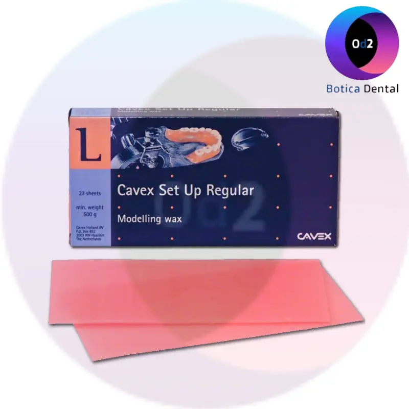 Cavex Set Up Pink Wax (Cera para Montaje Dental) – CAVEX