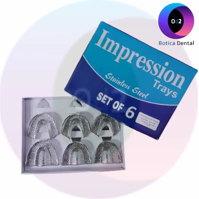 Stainless Steel Impression Trays (Cubetas Metálicas) - GENÉRICO
